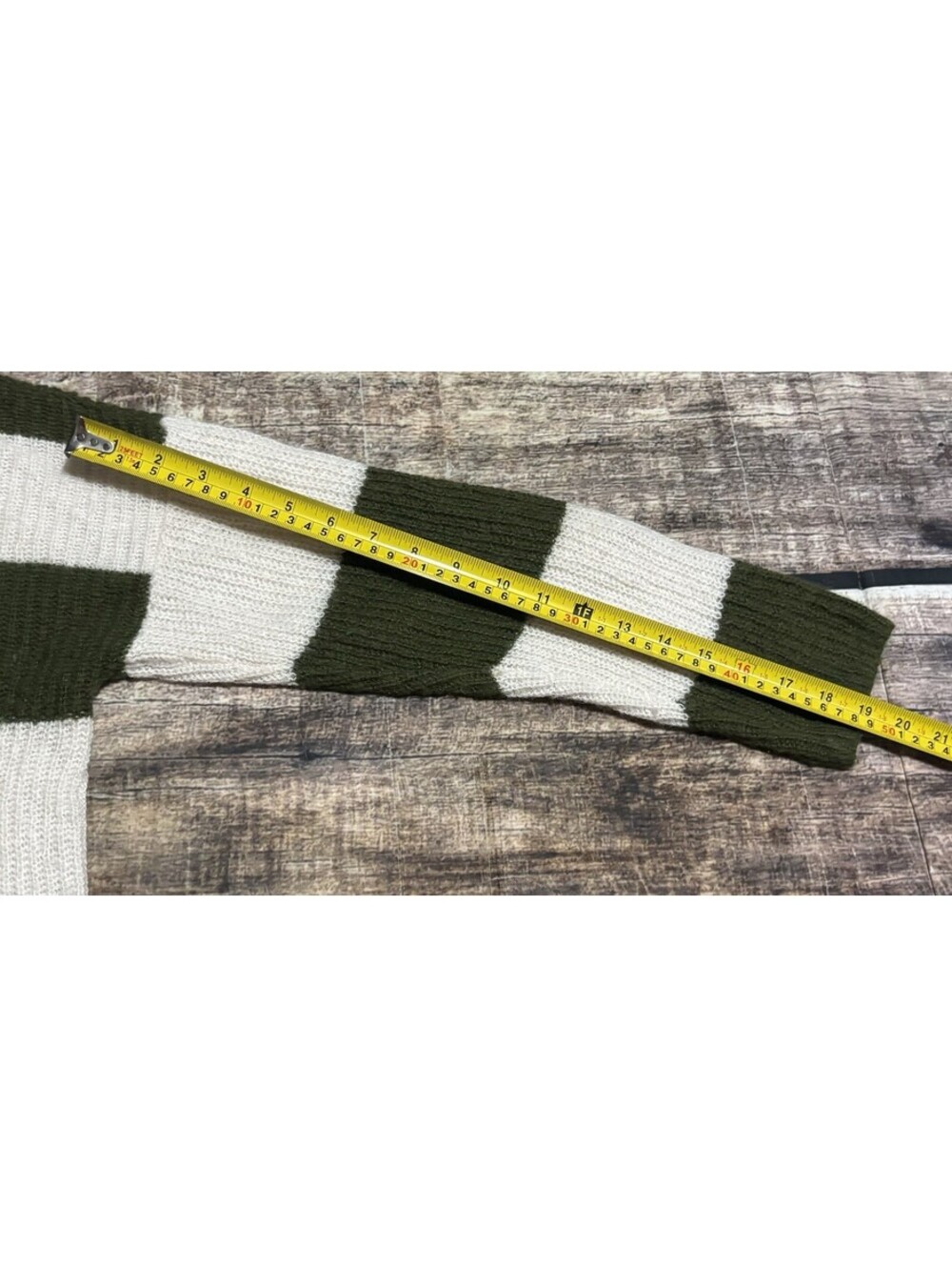 Madewell Sweater Womens Large Striped Alpaca Blend Relaxed - Picture 11 of 12